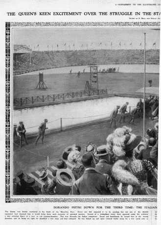 1908 olympics marathon struggle